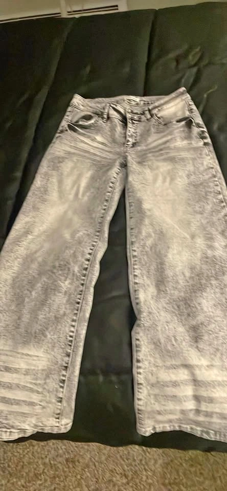 Jeans wide leg youth size 13 or medium worn once