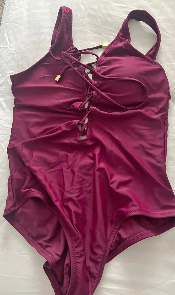 One piece bathing suit in medium