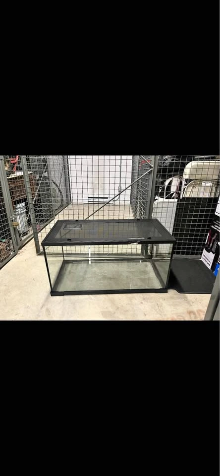 50 Gallon Glass Terrarium w/ Locking Lid