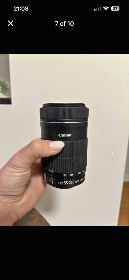 Canon Zoom Lens EF-S 55-250mm 1:4-5.6 IS STM