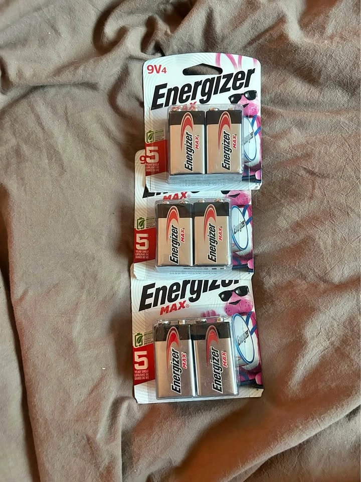 15- 9v4 Energizer Batteries Unopened