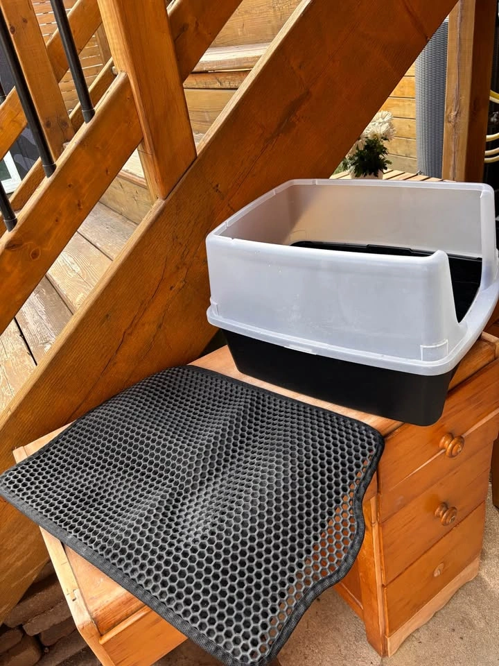Litter box with scoop + litter mat - photo 2