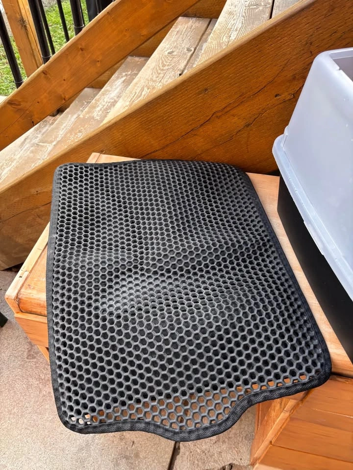 Litter box with scoop + litter mat - photo 5