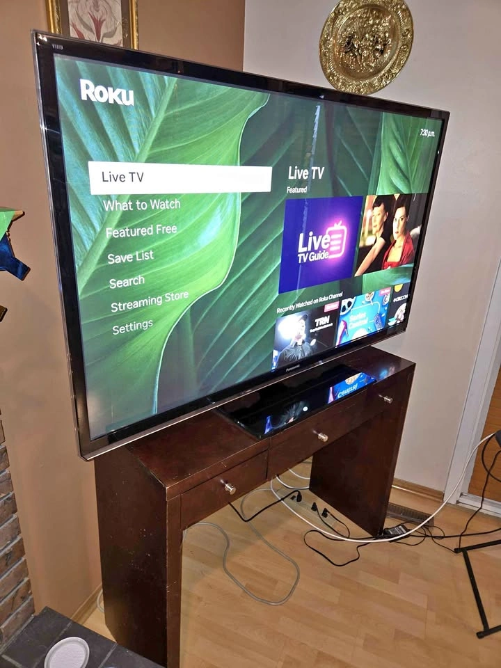 Panasonic 60 Inch Plasma HDTV & Stand