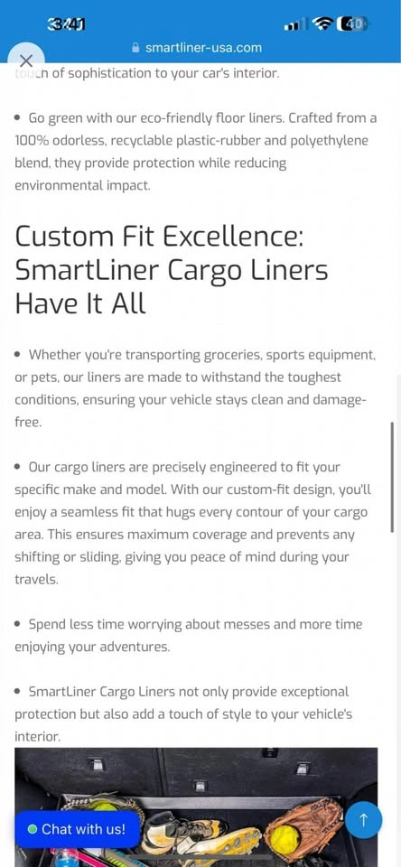 SMARTLINER 3D Floor & Cargo Liner Set for 2017-2022 Compass - photo 5