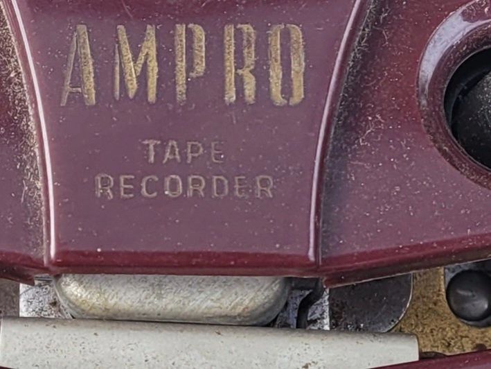 Ampro Tape Recorder 731 1950s Tube Amp - photo 2