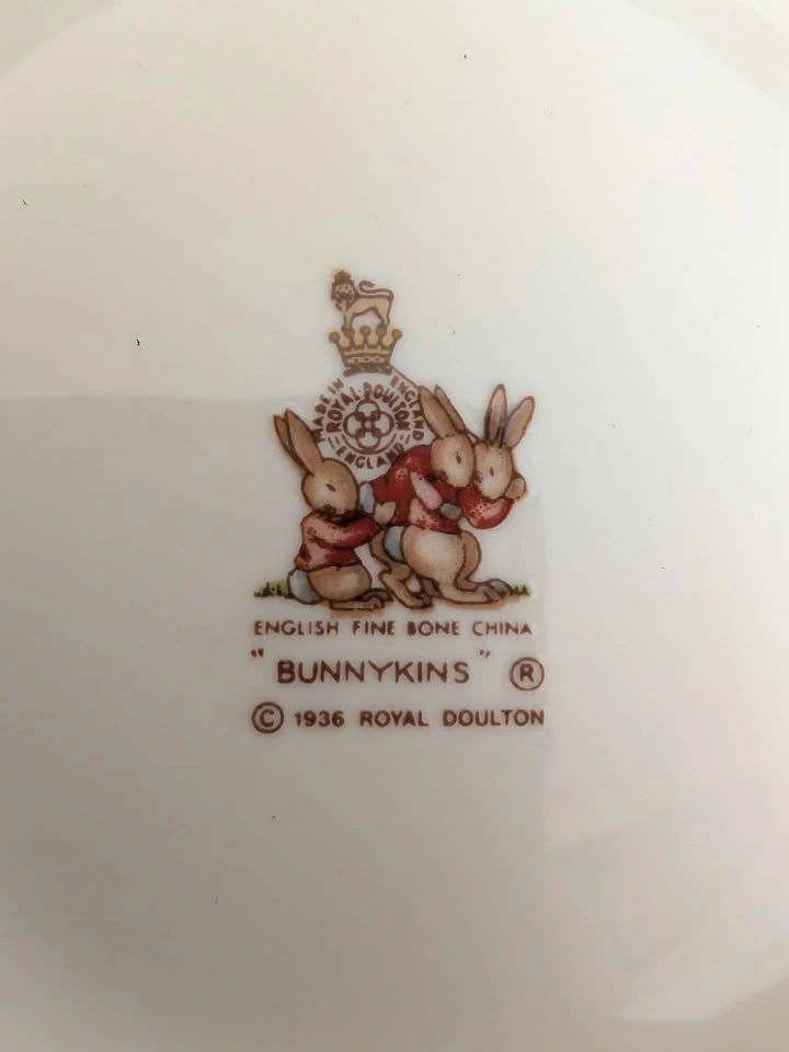 Royal Doulton Bunnykins Bowl and Cup - photo 4