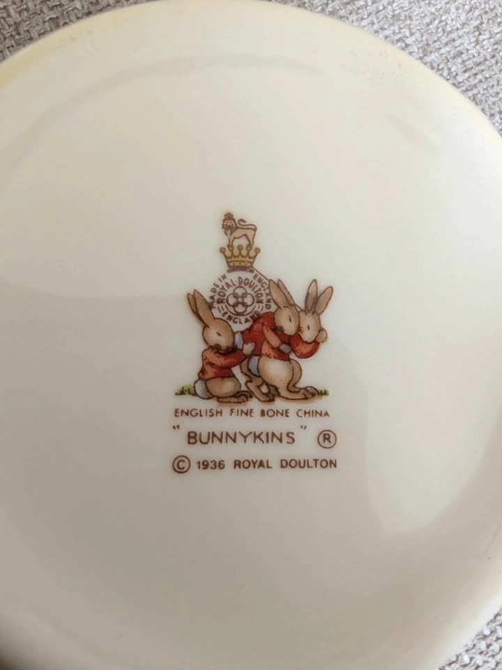 Royal Doulton Bunnykins Bowl and Cup - photo 5