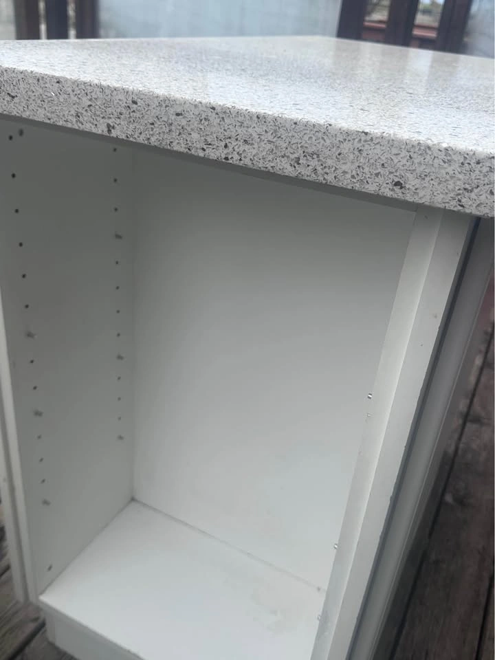 Kitchen Island with Quartz Top - photo 4