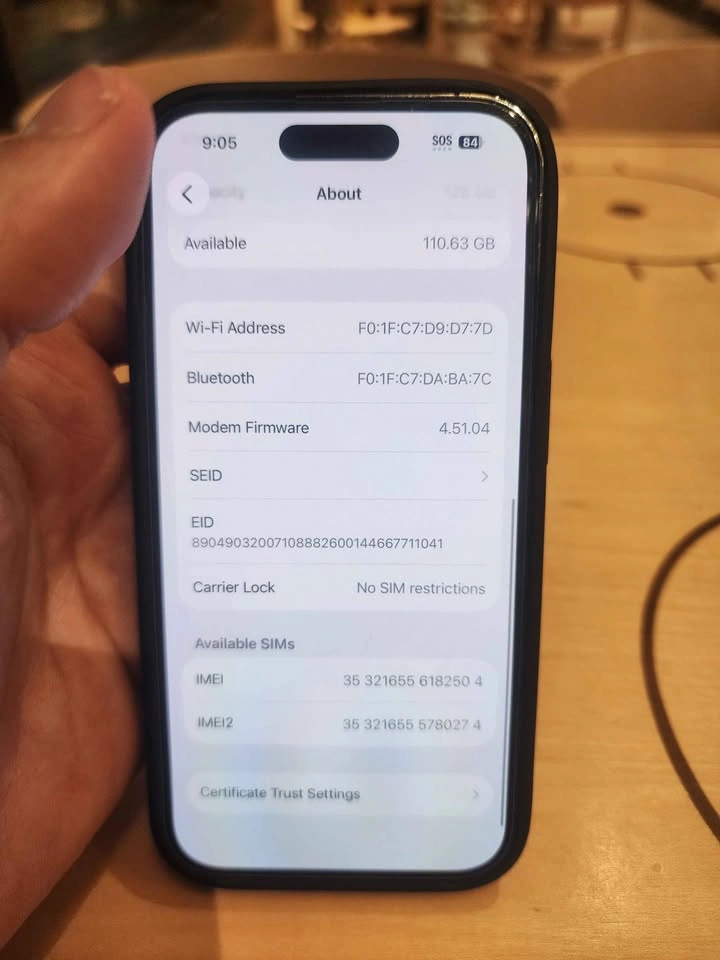 iPhone 14 Pro 100% Battery - photo 3