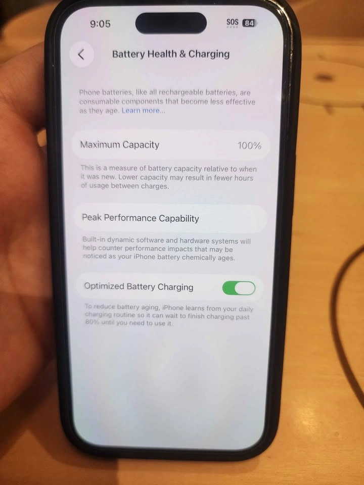 iPhone 14 Pro 100% Battery - photo 4