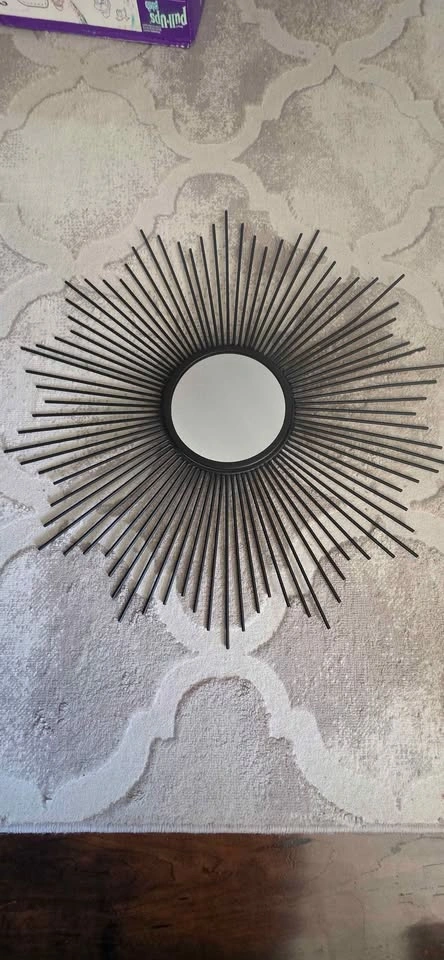 Elsa Black Mirror Wall Decor - photo 2