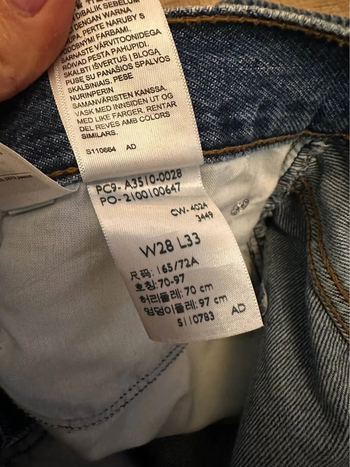 Levi's Women's 94 Baggy Jeans W28xL33 - photo 5