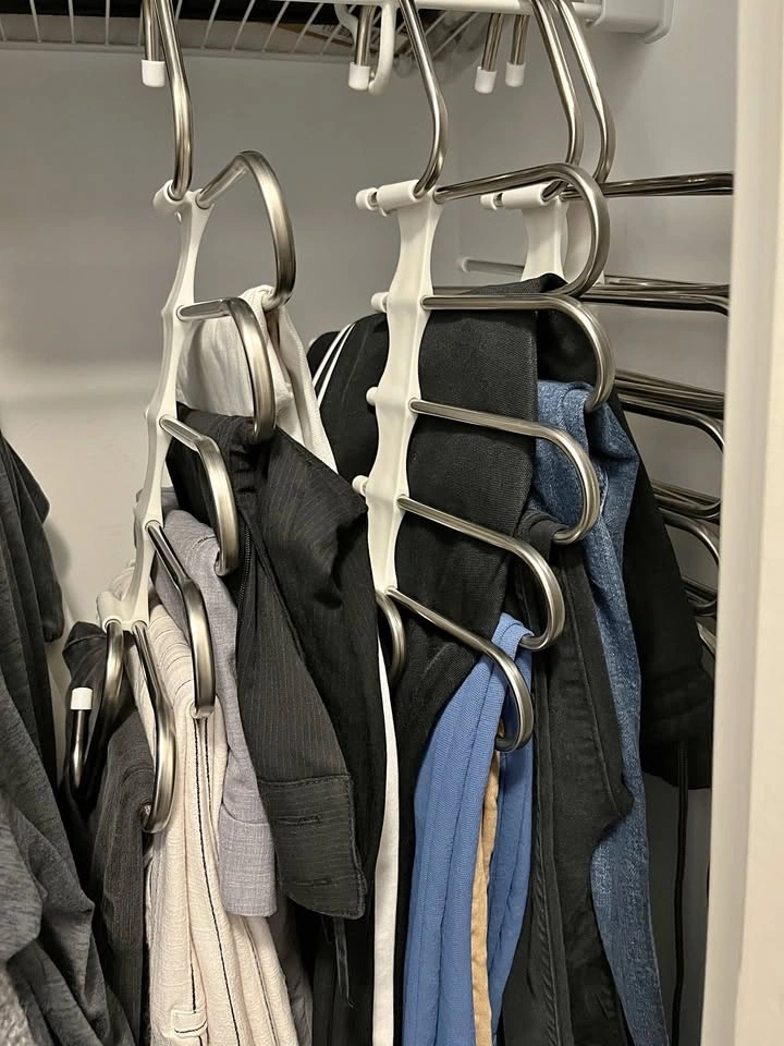 4-Pack 5-Layer Pants Hangers