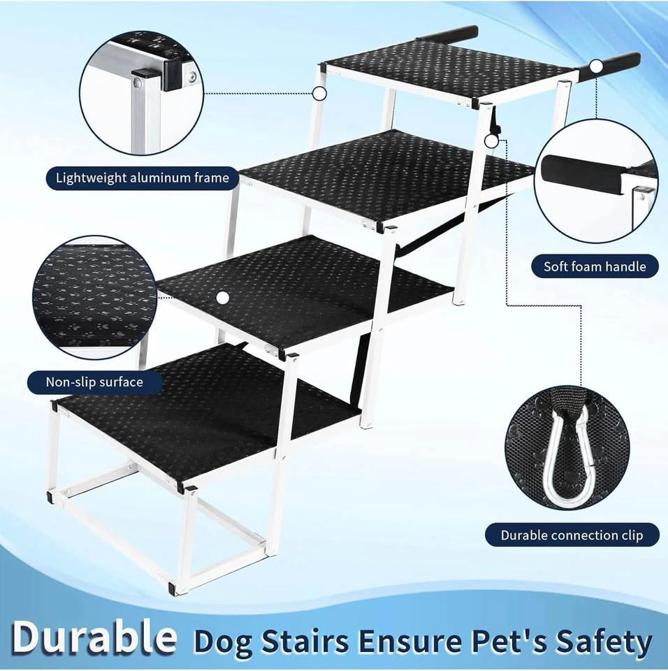 Extra Wide Foldable Dog Steps for Large Dogs - photo 3
