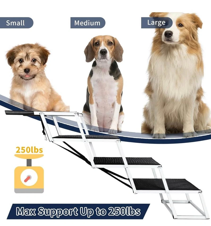 Extra Wide Foldable Dog Steps for Large Dogs - photo 5