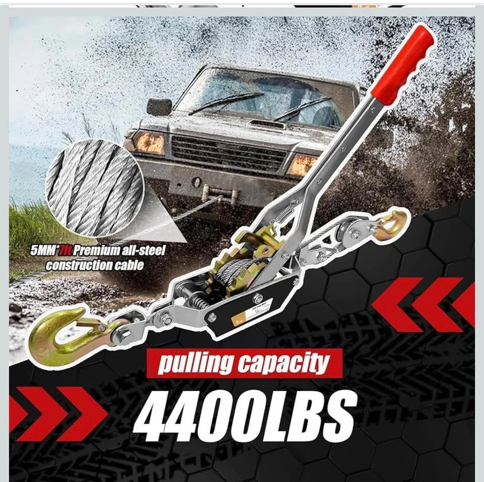 Heavy Duty Come Along Winch - 2T Capacity - photo 4