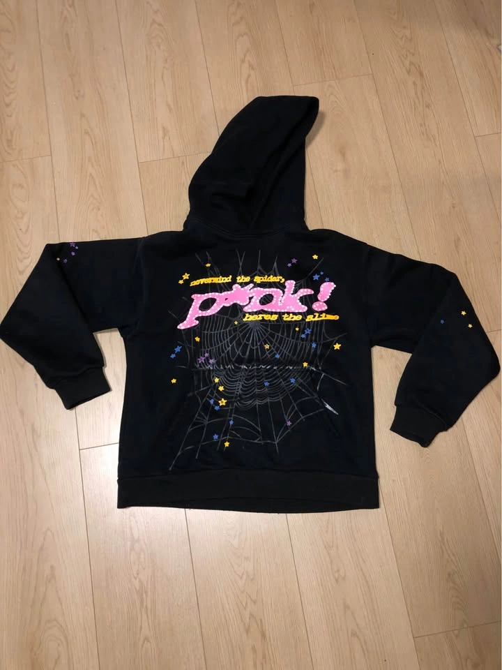 Sp5der Hoodie Pink