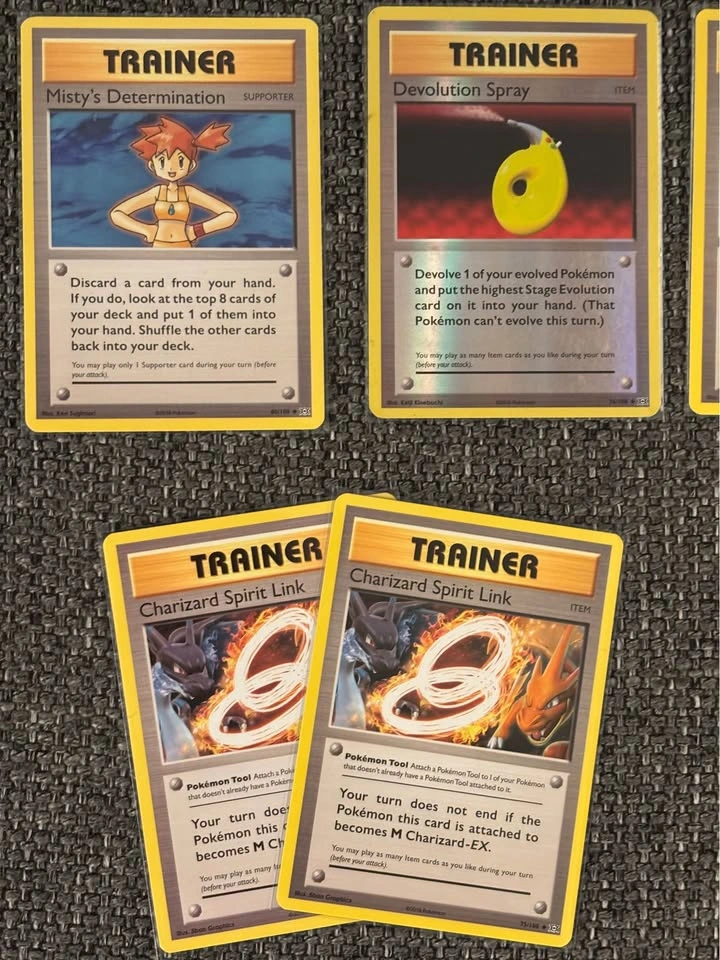 Pokemon Evolutions Trainer/Spirit Link Lot (2016) - photo 2