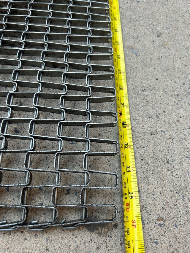 Vintage Industrial Steel Link Garage Mat - 36" Wide - photo 4