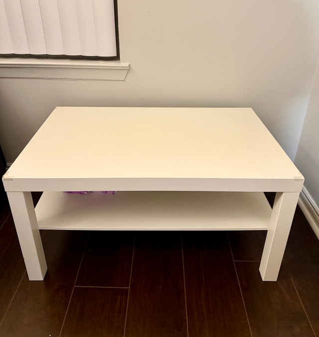 Ikea white coffee table - photo 2