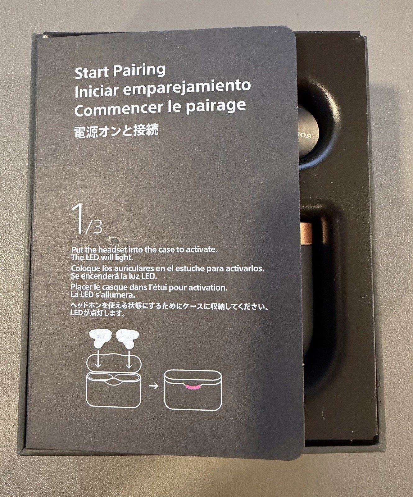 Sony WF-1000XM3 Noise Canceling Earbuds - Black - photo 3