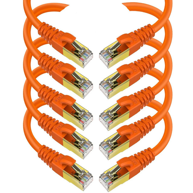 CAT 8 Ethernet Cable Shielded SFTP 10pcs