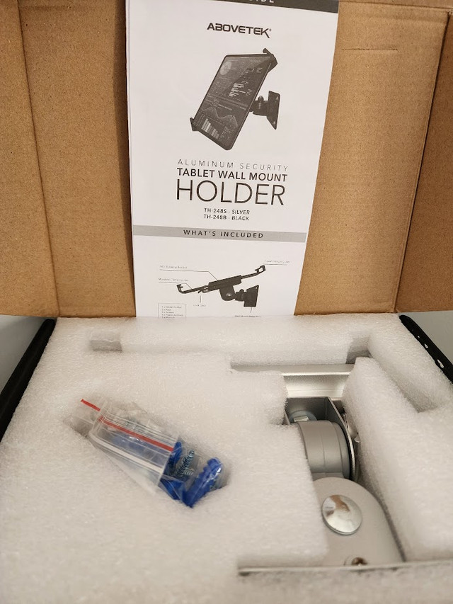 Tablet Wall Mount Silver model TH-248S - photo 2