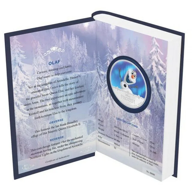 Disney Frozen Olaf 1 oz Silver thumbnail