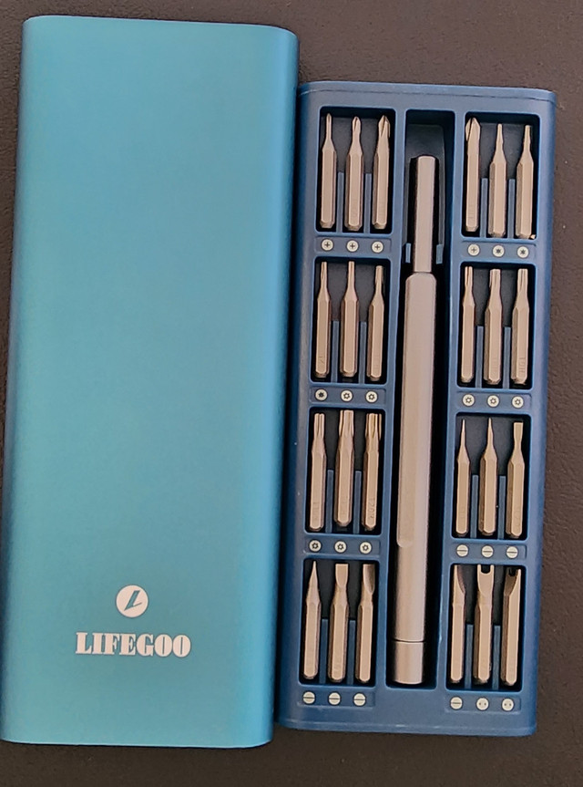 Lifegoo Precision Screwdriver Bit Repair Tool Kit - photo 3