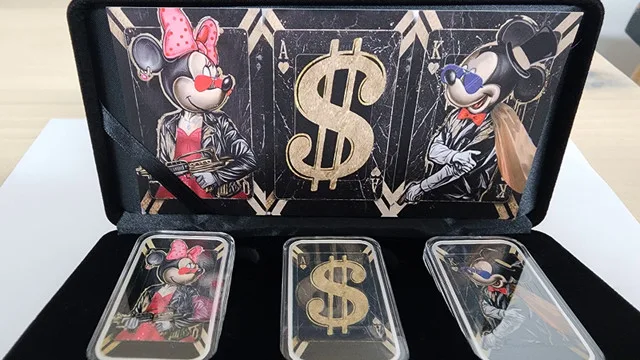 3x 1oz King & Queen Proof Enameled Silver Bar Set! thumbnail