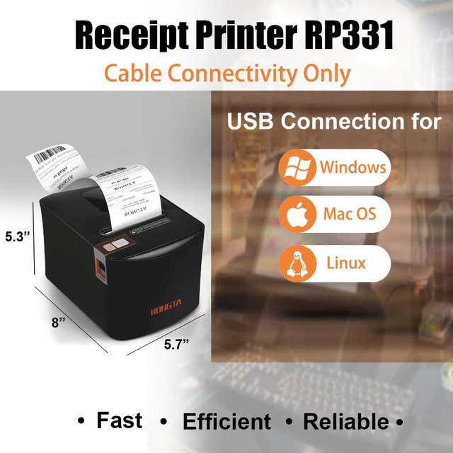 Rongta Thermal Receipt Printer - photo 2