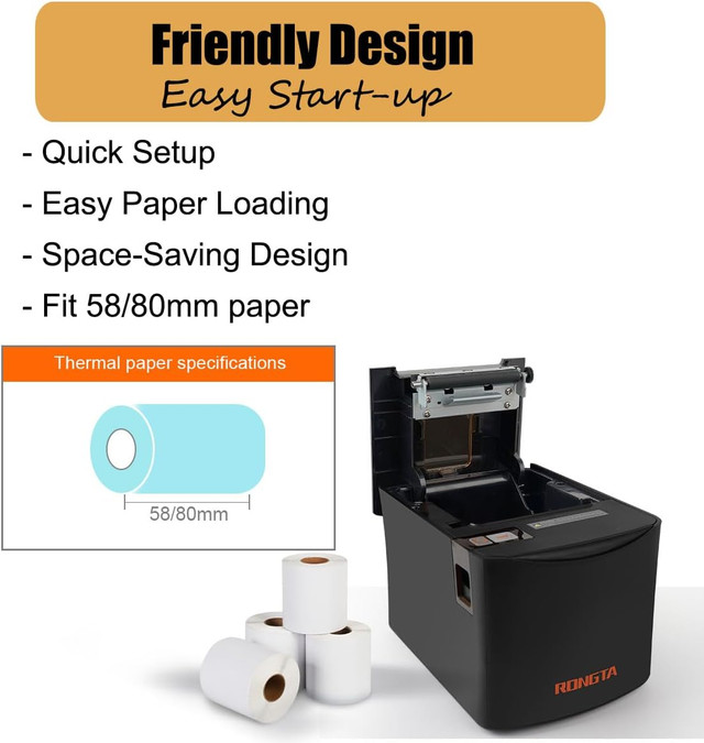 Rongta Thermal Receipt Printer - photo 3