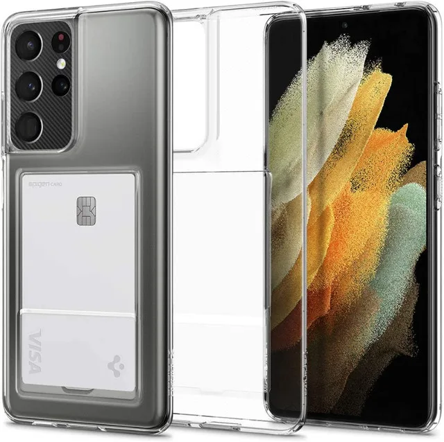 Spigen Crystal Slot Designed for Galaxy S21 Ultra Case thumbnail