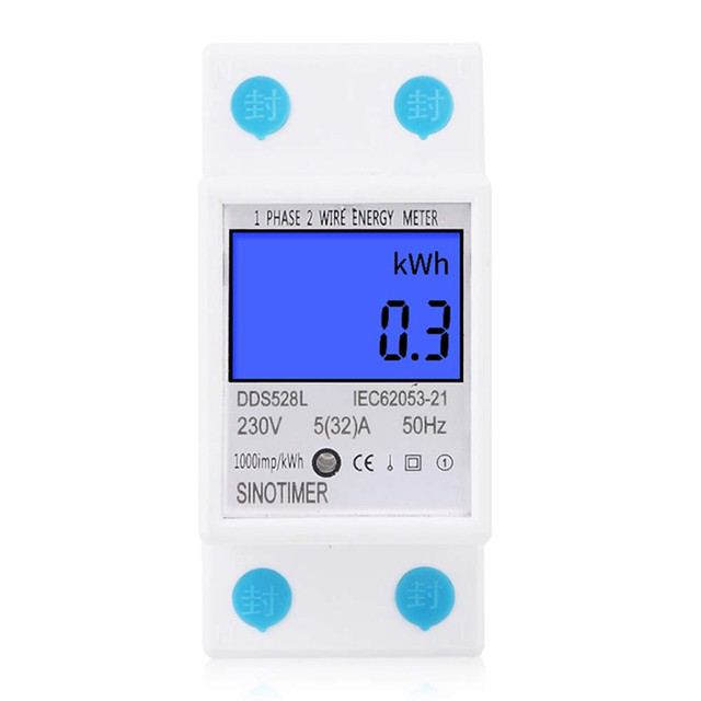 SINOTIMER DDS528L Digital Electric Wattmeter