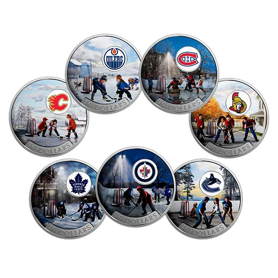 NHL® Hockey Teams: Passion to Play–1/2 oz. Pure Silver thumbnail