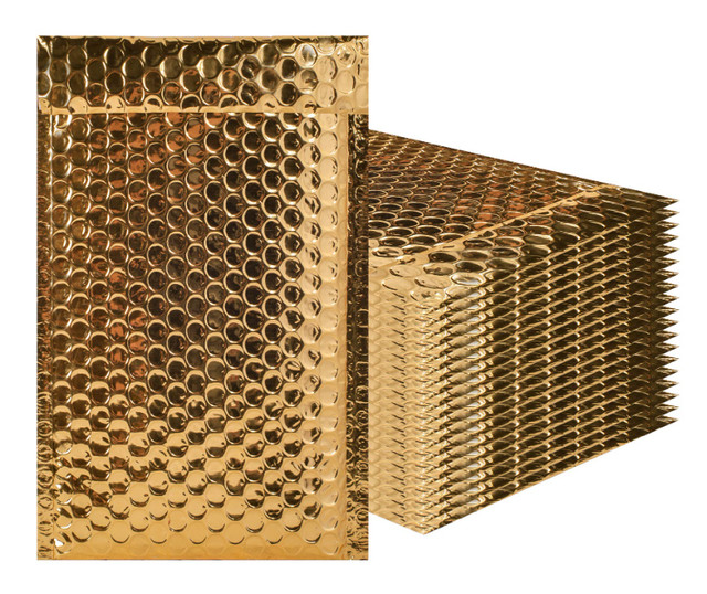 Bubble Mailers 5x9 Padded Envelopes 5 X 9 Pack of 20 Gold Bags