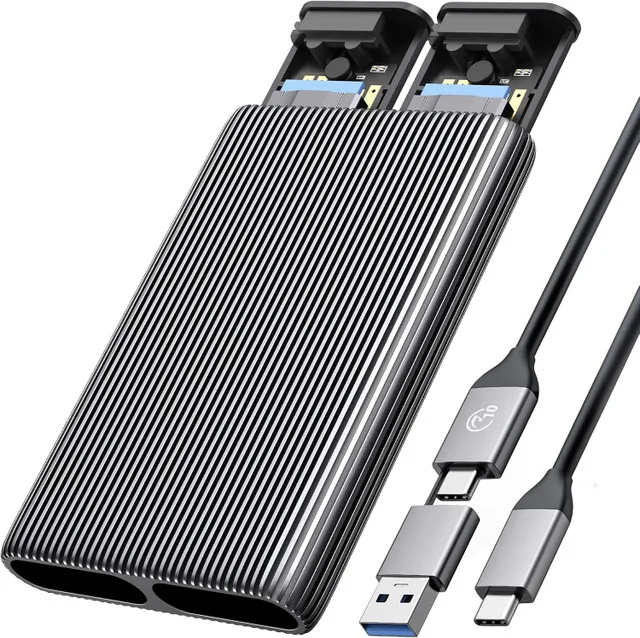 ORICO Dual M.2 NVMe SATA SSD Enclosure thumbnail