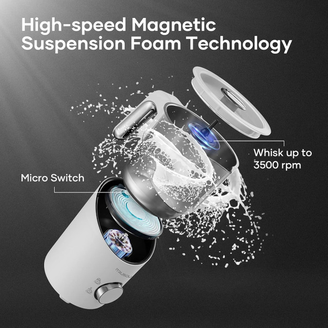 iTRUSOU Electric Milk Steamer Frother - photo 3