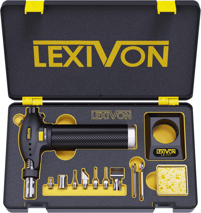 LEXIVON Butane Torch Multi-Function Kit