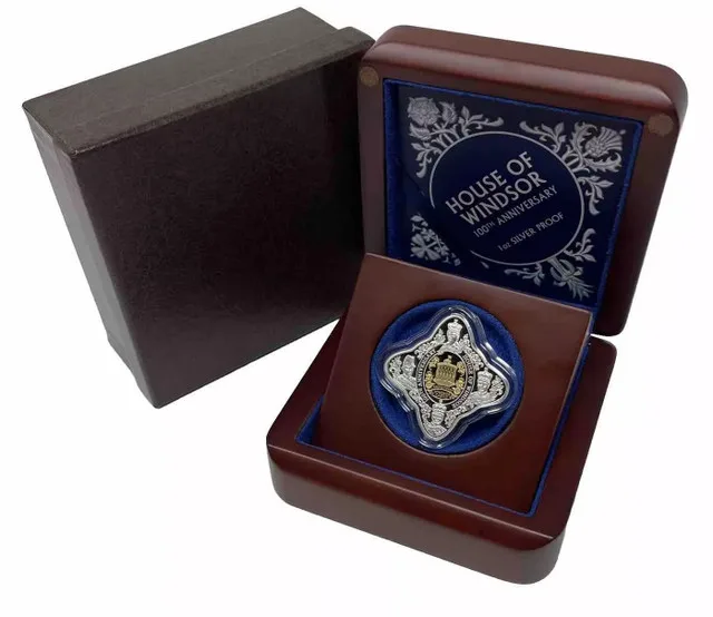 2017 Tokelau 1oz $1 Fine Silver 100th Anniversary Of The House O thumbnail