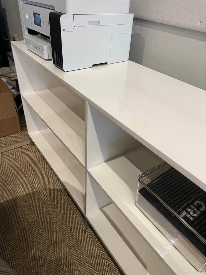 White Bookcase/Storage (West Elm) - photo 4