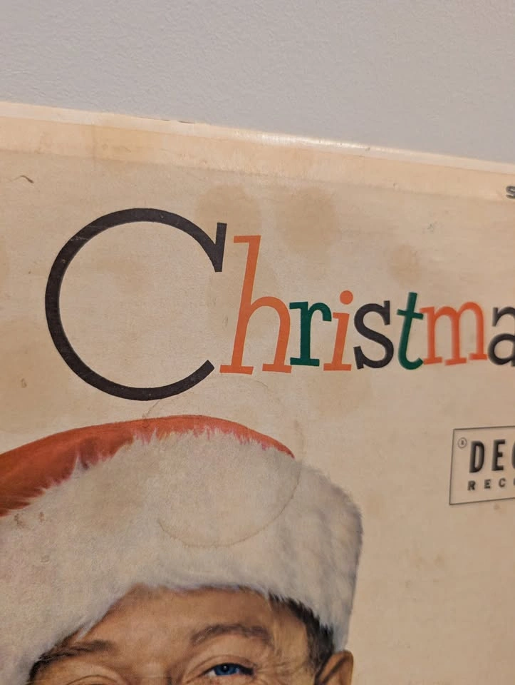 Vintage Bing Crosby "Merry Christmas" Vinyl LP (Decca DL 78128 S - photo 2