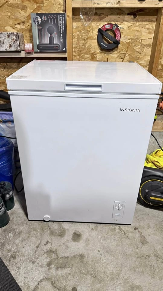 Insignia 5.0 Cu. Ft. Garage Ready Chest Freezer (NS-CZ50WH0-C) -