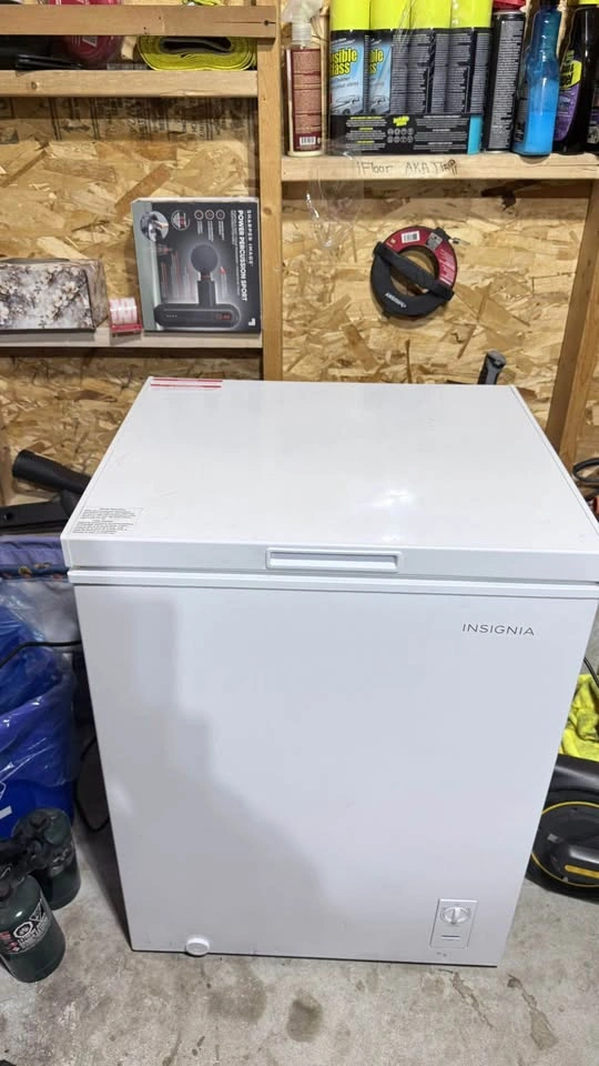 Insignia 5.0 Cu. Ft. Garage Ready Chest Freezer (NS-CZ50WH0-C) - - photo 3