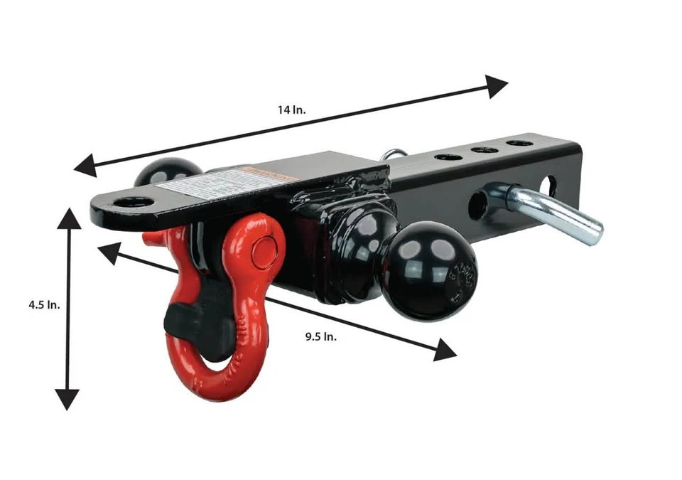 Elite 4-Way Hitch w/ Towing Shackle - photo 4