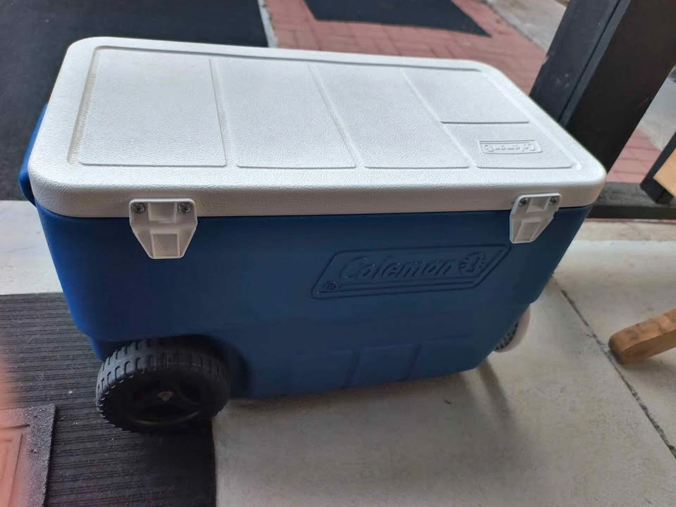 Coleman 50qt Wheeled Cooler with Drain - photo 2