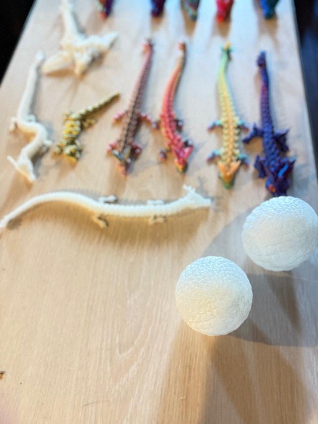 3-D printed Dragons - photo 2