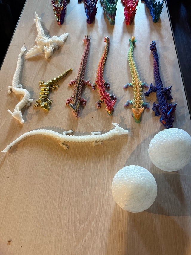 3-D printed Dragons - photo 3
