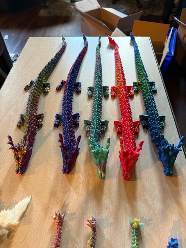 3-D printed Dragons - photo 4
